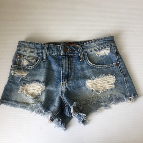 Joe's Jeans Pants - Joe’s Jeans Distressed Cali Cutoff Shorts, 24